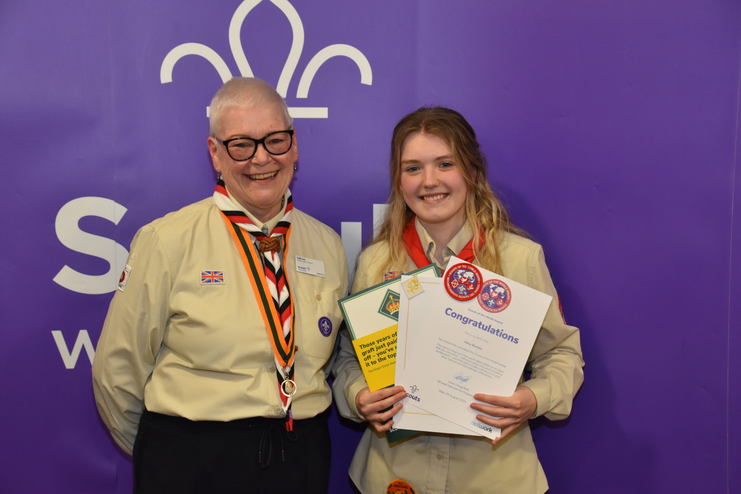 West Lancs Scout Network Member becomes the youngest to achieve all four of Scouts Top Awards in the UK